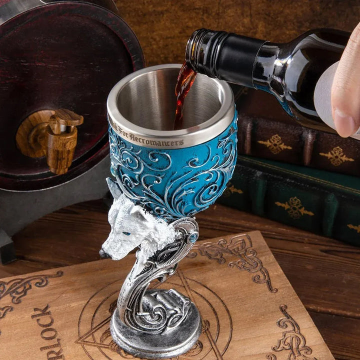 BowLift | 3D carved vintage Champagne Glass