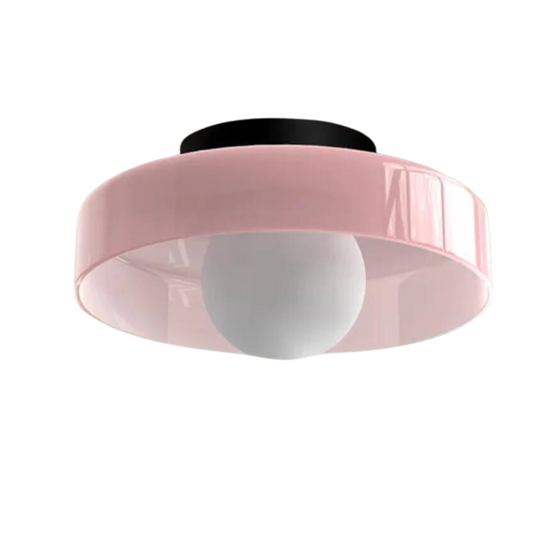 Round Ceiling Lamp with Stylish Functionality - LumiSphere | Bowlift
