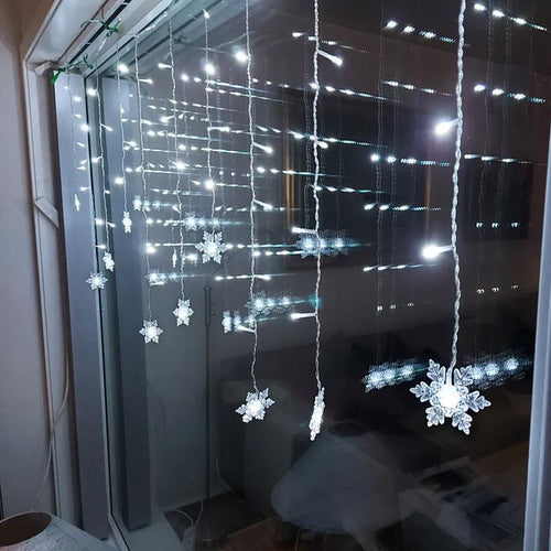 Decorative LED Snowflake Lights | Bowlift