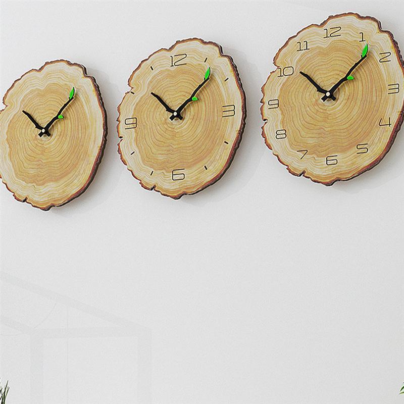 Wooden Annual Rings Wall Clock | Bowlift
