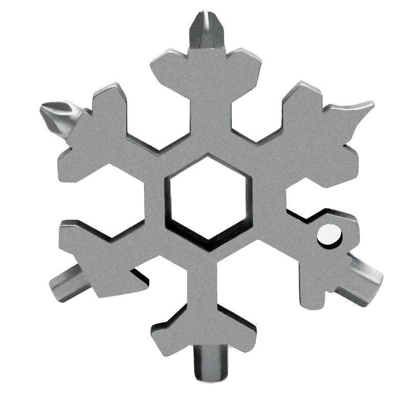 Pre-Christmas sale 18-in-1 stainless steel snowflake multi-tool | Bowlift