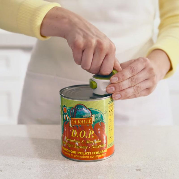 Stainless Steel Can Opener with Comfort Grip | Bowlift