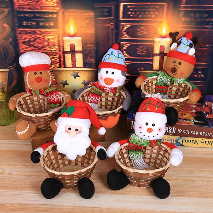 BowLift | Christmas Candy Braided Basket