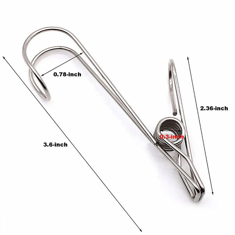 BowLift | Stainless Steel Metal Clips with Hooks