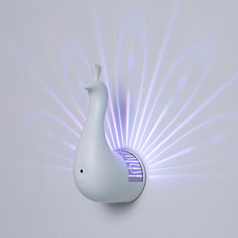 BowLift | Peacock Led Projector Wall Lights For Bedroom