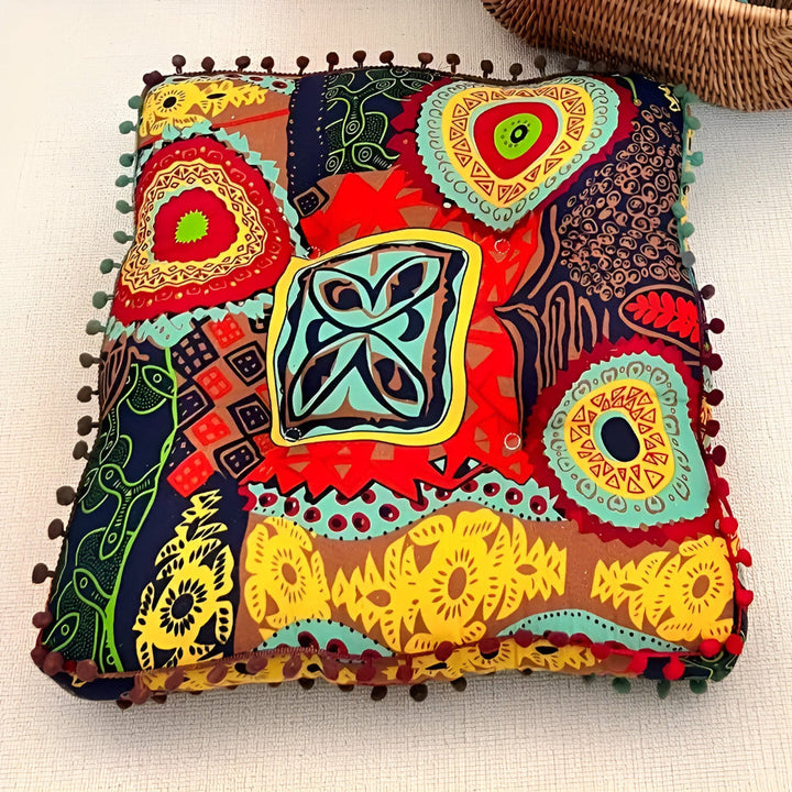 BowLift | Boho Style Square Floor Cushion