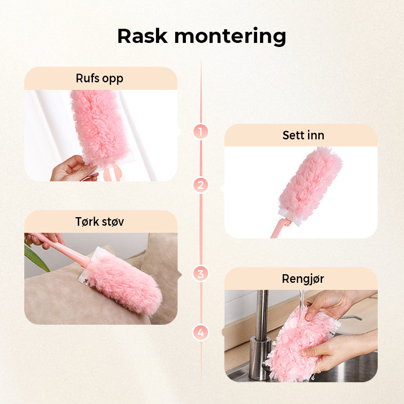 BowLift | Folding reusable dust brush for cleaning