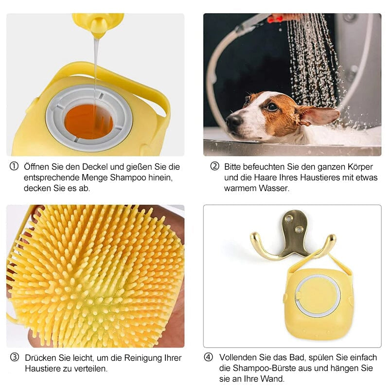 BowLift | Pet Silicone Bath Brush