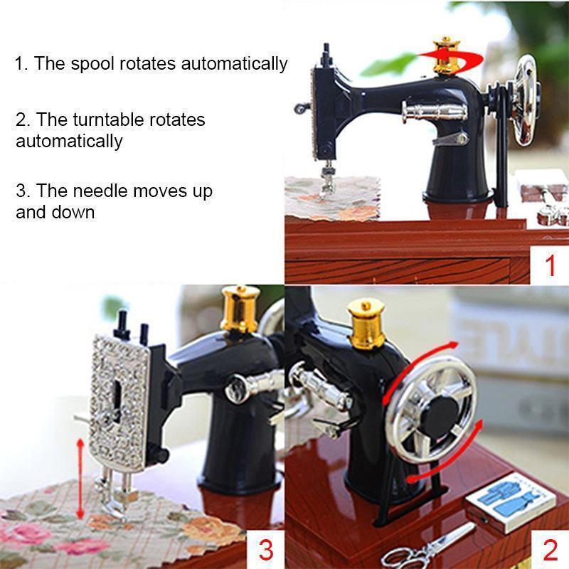 BowLift | Mini Sewing Machine Music Box