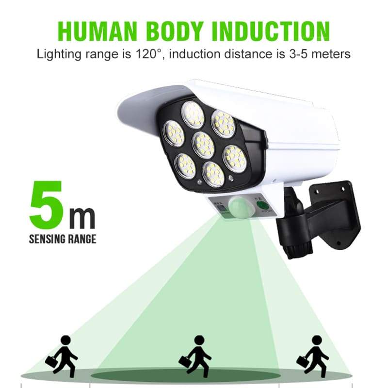 BowLift | Camera-like Motion Sensor Solar Light