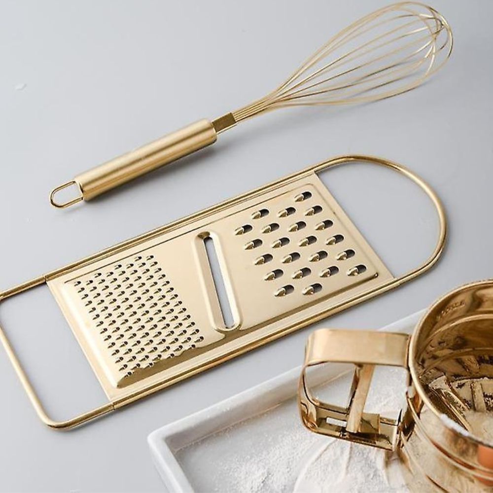 BowLift | Golden Stainless Steel Grater