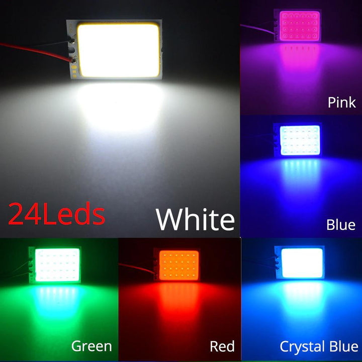 BowLift | 10pcs Multi-color Auto Interior Led Lamp Dome Bulb Light