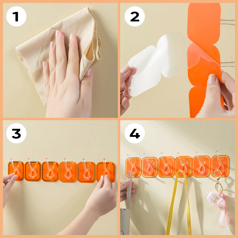 BowLift | Multifunctional 6 Hooks