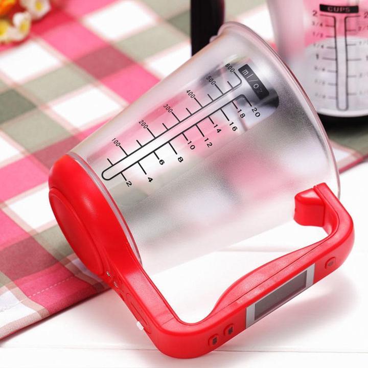 Digital kitchen measuring cup scale with LCD | Bowlift