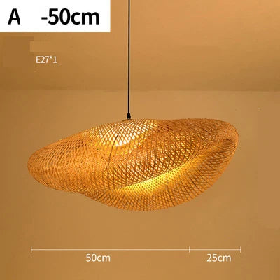 BowLift | Handmade Rattan Pendant Light - RayaLight