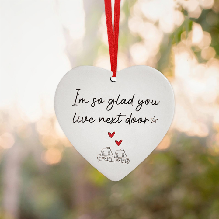 BowLift | Christmas Heart Hanging Ornament