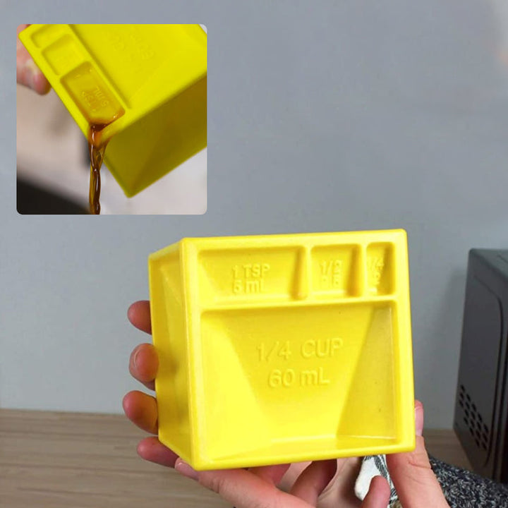 Kitchen cube integrated measuring device | Bowlift