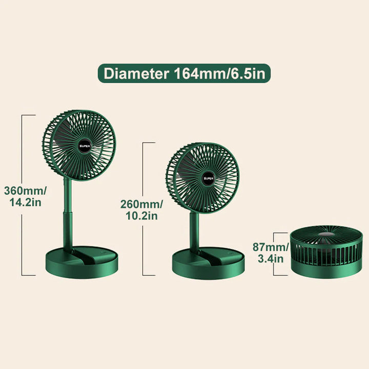 Protable Handheld/Household Foldable Mini Fan | Bowlift