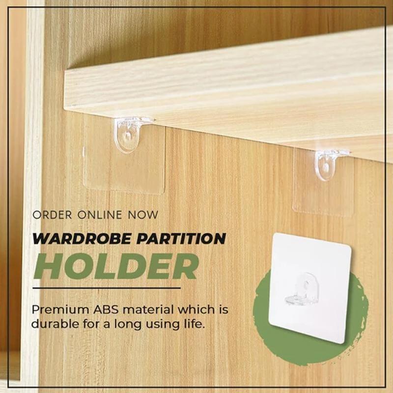 Wardrobe partition holder | Bowlift