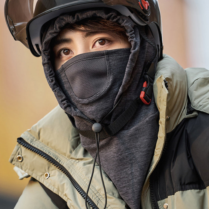 Hooded Face Mask with Neck Warmer for Cycling | Bowlift