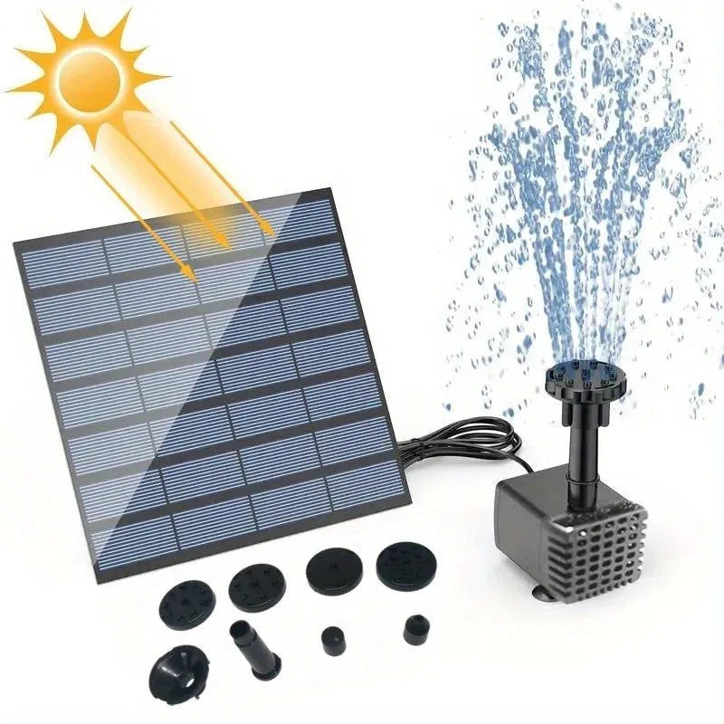 BowLift | Lotus Shaped Solar Fountain Pond Decorative