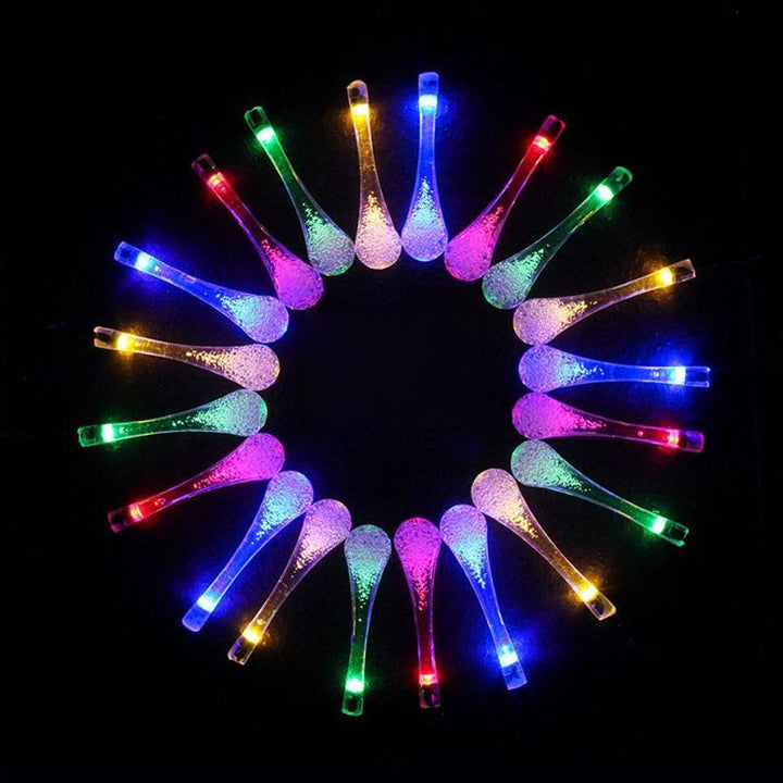 BowLift | LED Water Drop Solar Lights