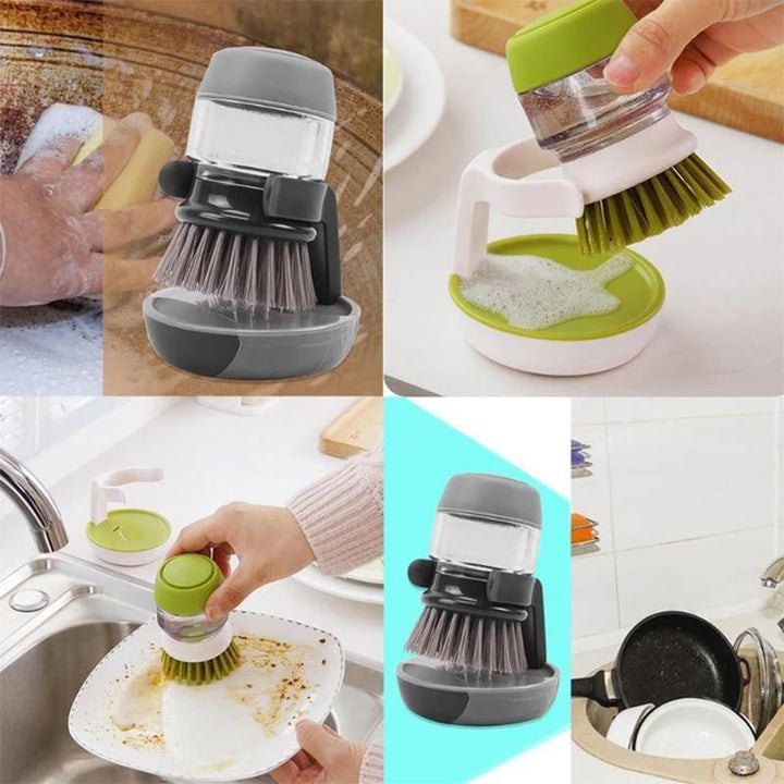 BowLift | Washing brush with integrated detergent dispenser