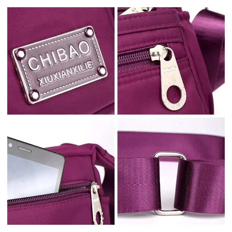 BowLift | Women’s Multi-layer Nylon Crossbody Bag