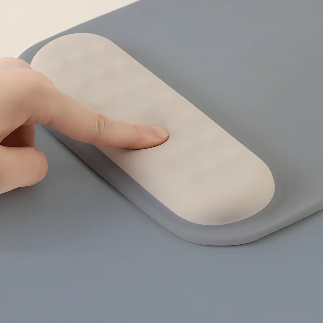 Wrist Support – Silicone Cushioned Anti‑Slip – Relieves Strain – For Long Hours at Office or Gaming Bowlift