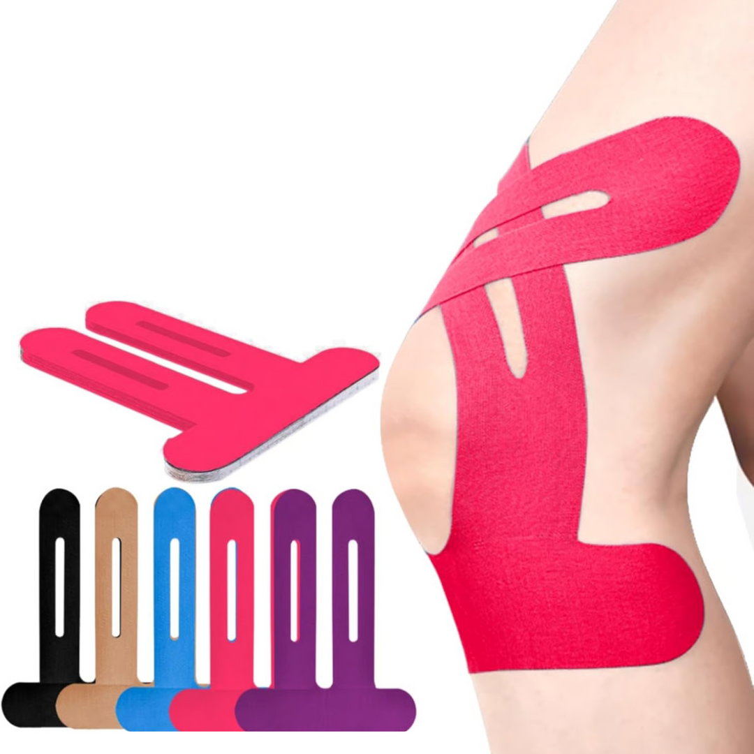 Knee Tape FlexiSupport – Pre-manufactured Kinesio tape for direct support | Bowlift