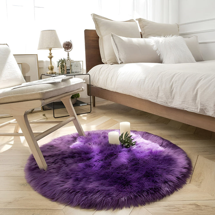 BowLift | Round Cloud Soft Plush Rug