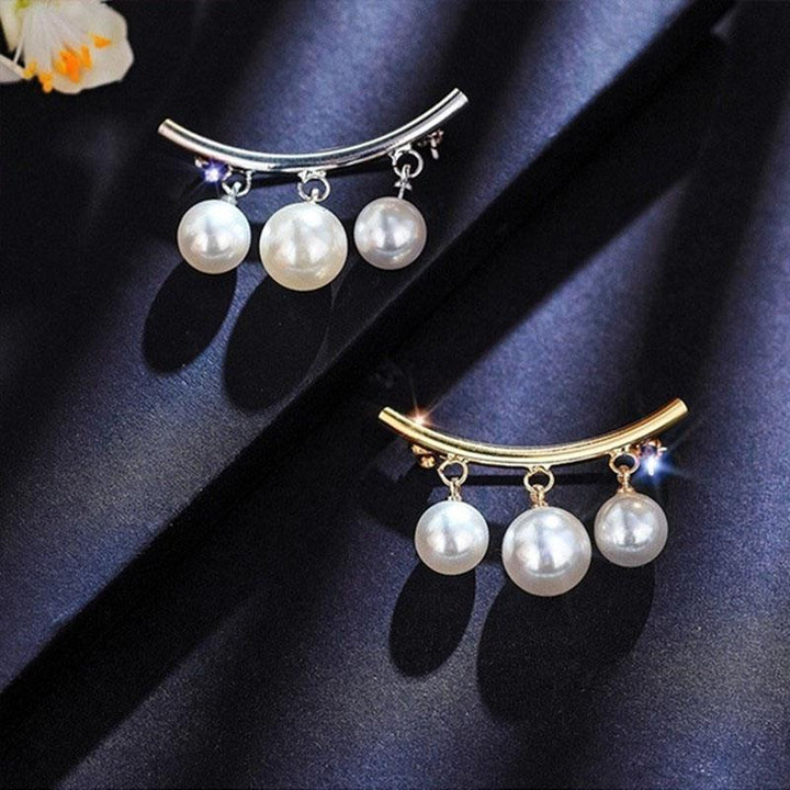 BowLift | Nail-free pearl scarf ring waist buckle