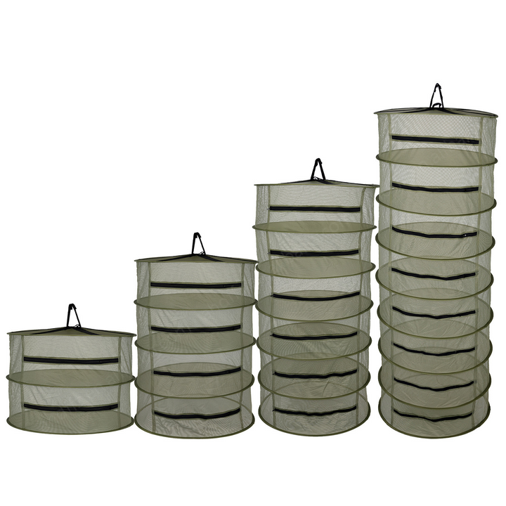 BowLift | Foldable drying basket for fruits, vegetables, and herbs – Multi-tier net storage for quick drying process