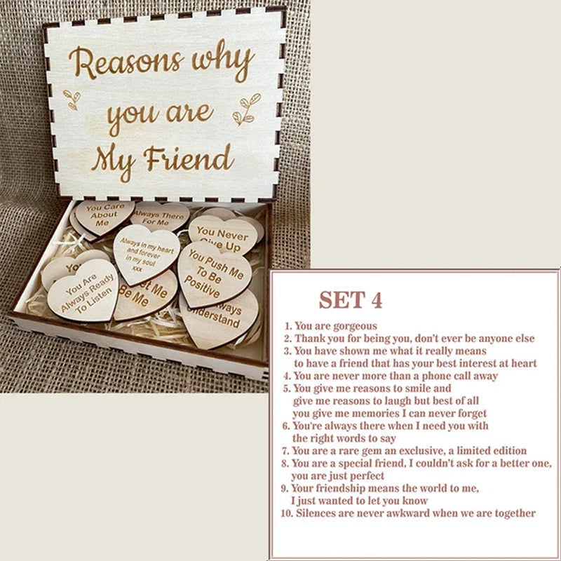 BowLift | "Reasons why you are my friend" Friendship gift