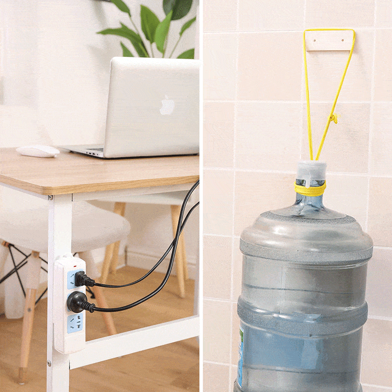 Self-Adhesive Punch-free Socket Fixer Holder | Bowlift