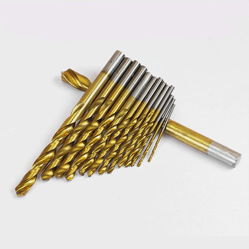 BowLift | Steel titanium-coated twist drill (99 pieces)