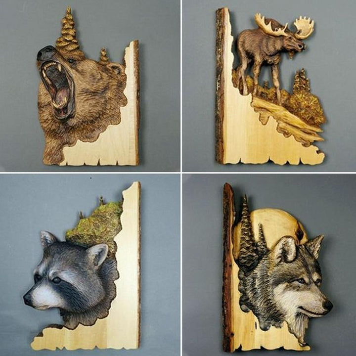 Wall decoration Artcraft animal sculpture | Bowlift