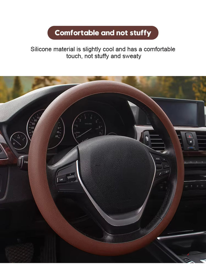 Silicone Steering Wheel Cover for All Seasons | Bowlift