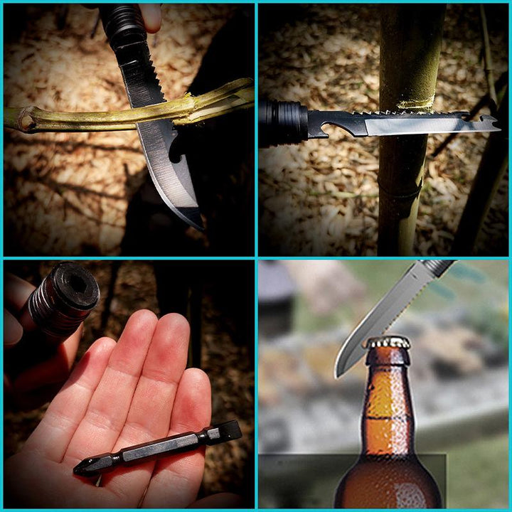 BowLift | Multifunctional collapsible hiking pole
