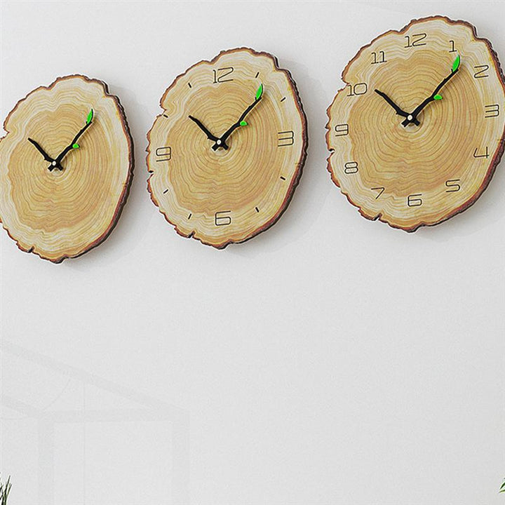 BowLift | Wood Annual Rings Wall Clock