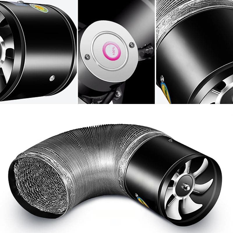 Powerful Silent Extractor Fan – Improve Air Quality and Remove Smoke and Odors for Kitchen and Office | Bowlift