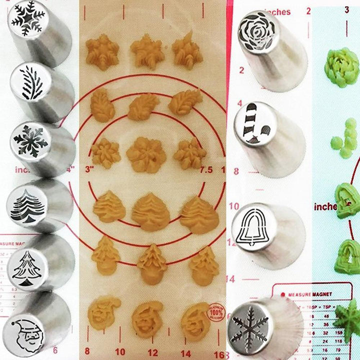 BowLift | Christmas Baking Piping Nozzle Set