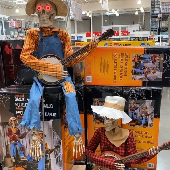 Animated Duel Banjo Skeletons S DrôLes | Bowlift