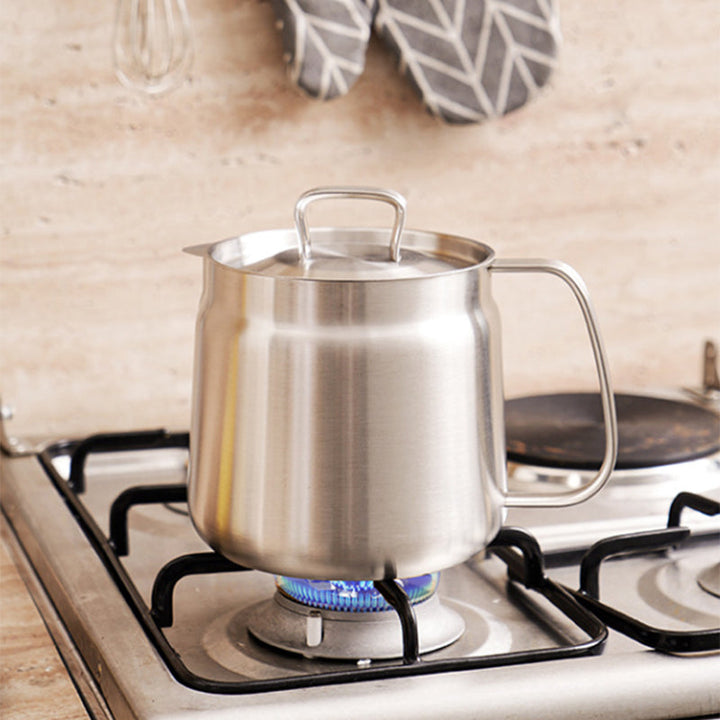 BowLift | 2-in-1 304 Stainless Steel Multifunctional Oil Filter Pot