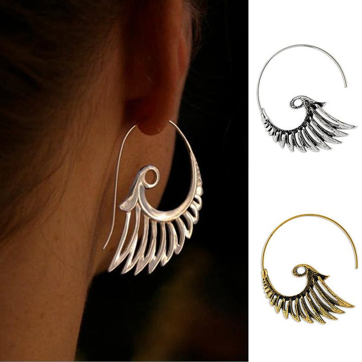 BowLift | Vintage Peacock Tassel Earrings