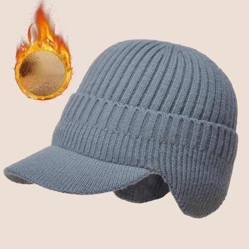 BowLift | Elastic warm ear protection knit cap