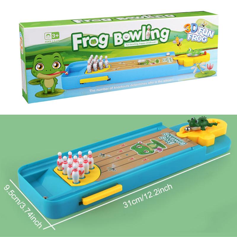 BowLift | Desktop Frog Bowling Toy