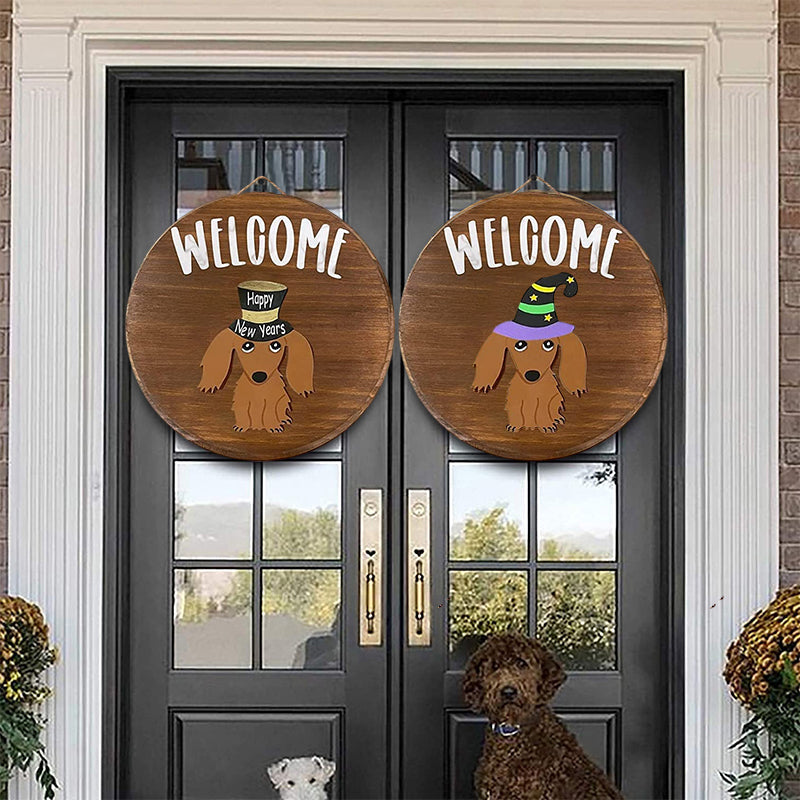 Interchangeable Festival Doorplates Wreath | Bowlift