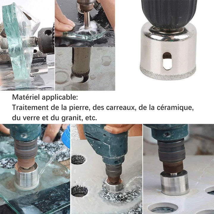 Diamond drill bit S (10 pieces) | Bowlift