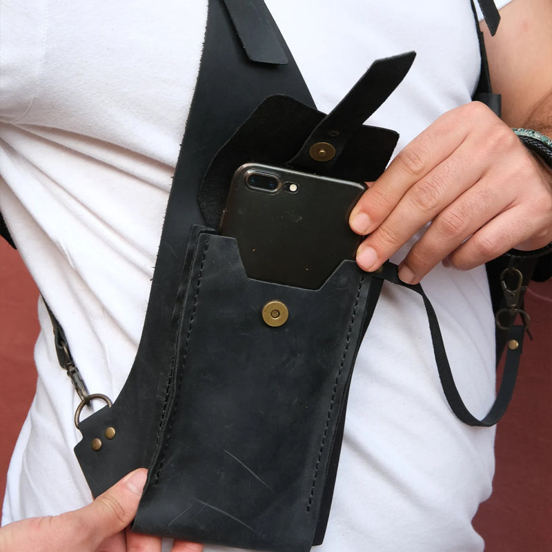 BowLift | Medieval Steampunk Retro Shoulder Bag with Shoulder Strap